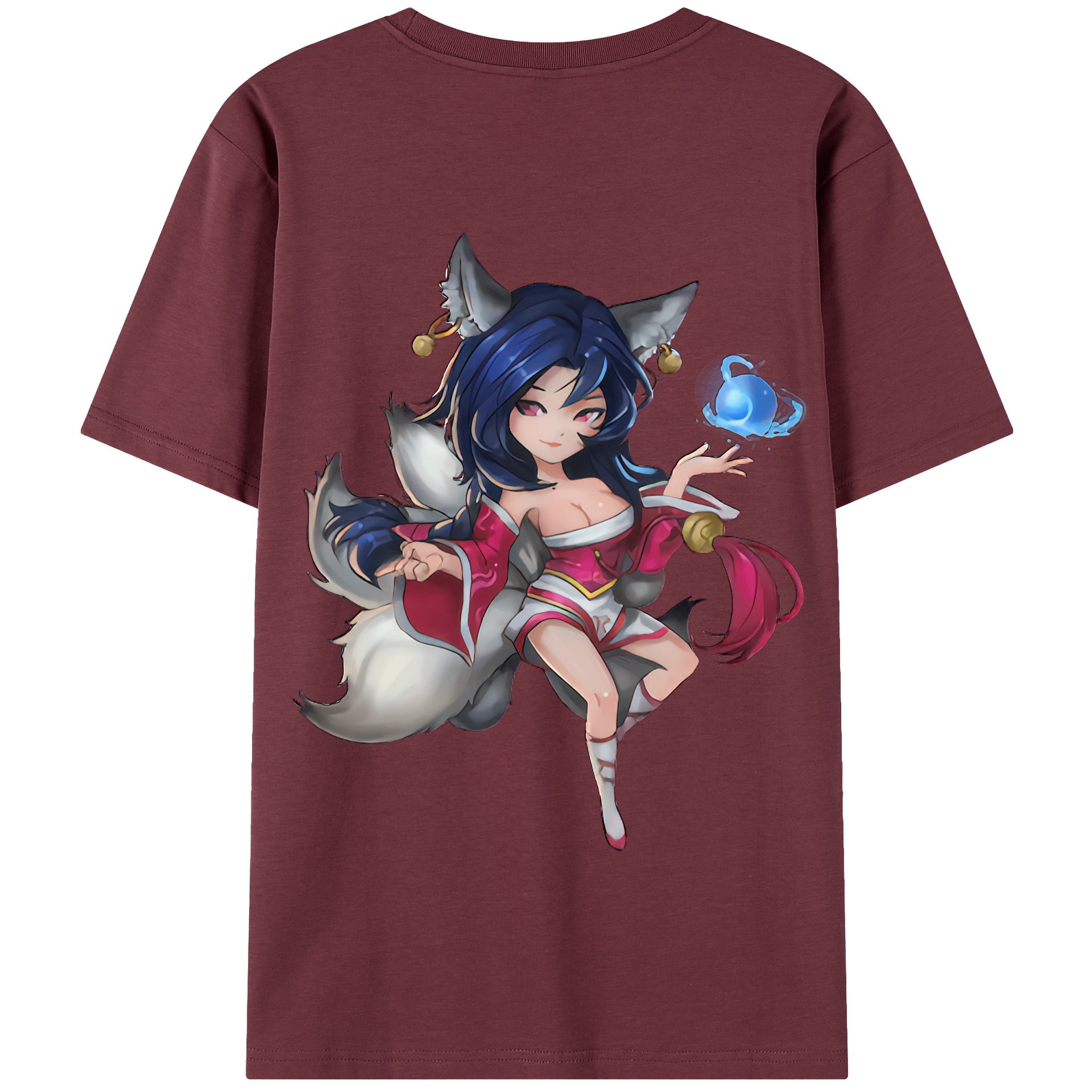 リーグ・オブ・レジェンド League of Legends LOL 綿100％半袖Tシャツ（背面プリント）